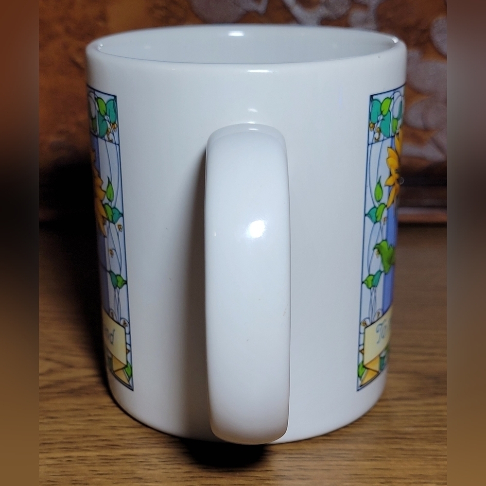 To My Friend Sunflower Coffee Mug~ Mother's Day Poem Gift~ Vintage Avon ~ EUC - Picture 4 of 6